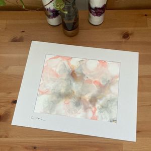 New Original Signed Artwork Alcohol Ink on Paper